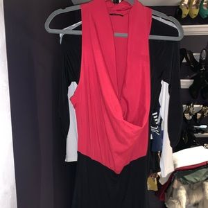 Low neck dress